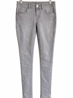 Mystree Gray Skinny Jeans Women’s Size 25 Stretch Denim Mid Rise